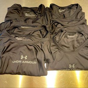 6 Under Armour CoolSwitch sleeveless tees